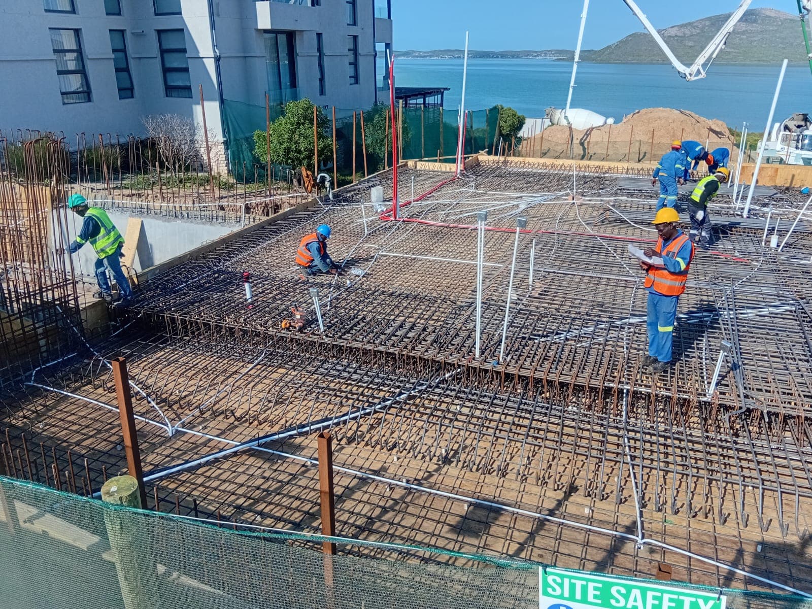 Seasons Golf Estate & Spa — roof structure during civils refurbishment